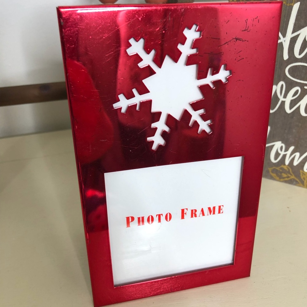 Snowflake Photo Frame